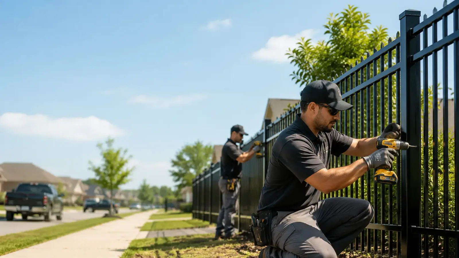 Metal Fence Installation in New Salem, MA